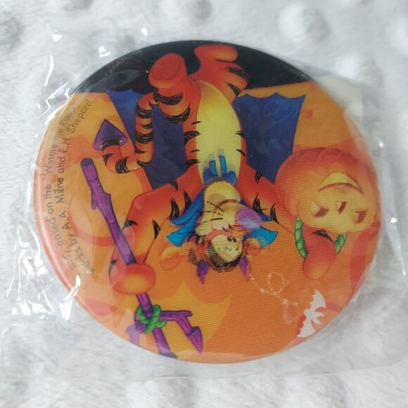 Disney Pin Halloween Lot Hologram New Walgreens Set Of 7 New Sealed Pooh Mickey - Picture 10 of 16